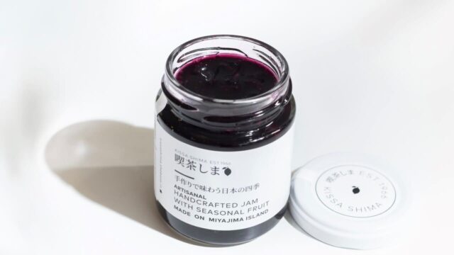 Seasonal Blueberry Jam from Osaki Kamijima (s Size)