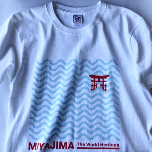 Miyajima Limited Original T-shirt [Wave Pattern]