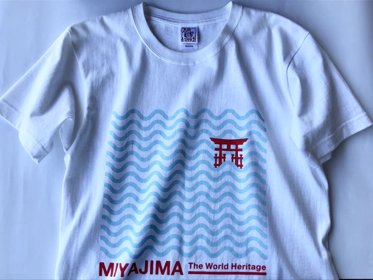 Miyajima Limited Original T-shirt [Wave Pattern]