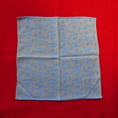 Origami Handle Handkerchief (Blue)